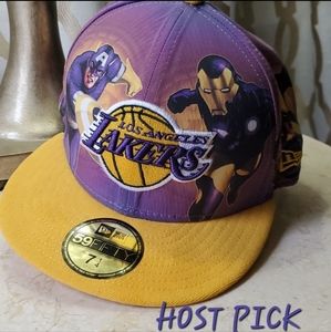 LA Lakers/Marvel limited edition 59Fifty fitted hat